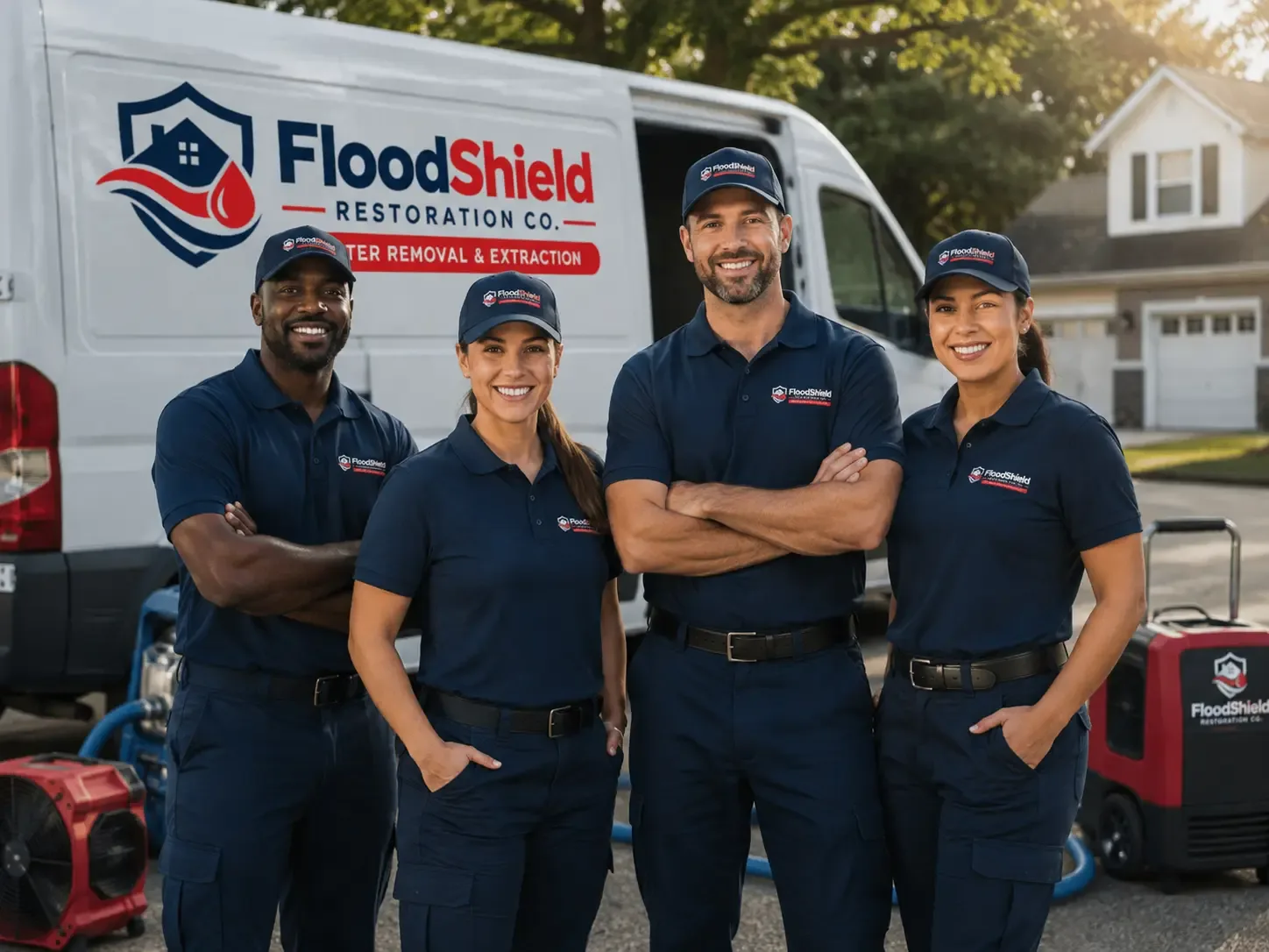 Flood Damage Restoration company in Luxemburg, WI